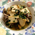 2児母☆手抜き夫弁当's cooksnap of when they made 厚揚げ鶏そぼろの甘辛煮.