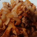 ＭＩ−ＳＡＮ's cooksnap of when they made 豚肉と油揚げのうま煮.
