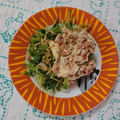 イチゴ、イチゴ。's cooksnap of when they made 簡単ヘルシー☆豆苗と桜えびの納豆あえ♪.