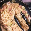 CS555's cooksnap of when they made 簡単さっぱり和風パスタ.
