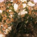 ＊にょにょん＊'s cooksnap of when they made チョー簡単!包丁不要!納豆めかぶ豆腐そば.