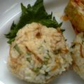 kinmaru's cooksnap of when they made 大葉焼きおにぎり.