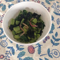 しゅい6's cooksnap of when they made 塩酒粕海苔の佃煮で♪つるむらさきの和え物.