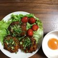 クックVLX82Q☆'s cooksnap of when they made 【糖質制限】月見つくね.