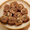 たなりゆ's cooksnap of when they made 油揚げのひき肉ロール.