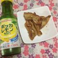 ぽぽきゅ's cooksnap of when they made 簡単！塩レモン風味の鶏皮カリカリ焼き.