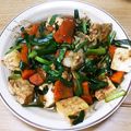 ビルメンズ's cooksnap of when they made 豆腐とニラのピリ辛チャンプルー.