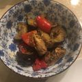 sinoooo's cooksnap of when they made サバ缶のナス味噌炒め.