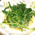 mannao's cooksnap of when they made 空芯菜のおひたし☆中華風.