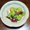 おにぎり99's cooksnap of when they made タコときゅうりの酢の物.