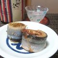 ダイナマイト漆黒's cooksnap of when they made 秋刀魚の２色ロール焼き.