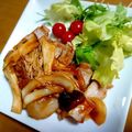 minmin!'s cooksnap of when they made ソースが美味しいステーキ☆ポークチャップ.