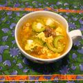 クレイプメートル's cooksnap of when they made ゴーヤチャンプル風☆キムチスープ.