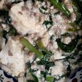 Cathitas's cooksnap of when they made 超簡単☆とろ～り♡豆腐のニラひき肉炒め.