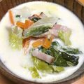 はやしこんぶ's cooksnap of when they made 白菜とベーコンのクリームスープ☆.