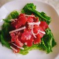 harutomi's cooksnap of when they made さっぱり！まぐろと長いもの梅じそサラダ.