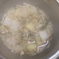 食べまくり's cooksnap of when they made 白菜とじゃがいもとタラコの煮物♥簡単☆.