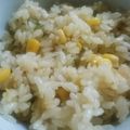 まーやん☆☆'s cooksnap of when they made 炊飯器で簡単♪コーンと人参ピラフ.