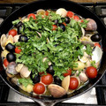 クックA3TUNN☆'s cooksnap of when they made ダシダで簡単！真鱈と浅蜊の絶品アヒージョ.
