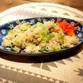胃袋わっしょい's cooksnap of when they made レンチンで簡単☆レタスチャーハン.