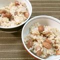 ヌーシ's cooksnap of when they made 金時豆　玄米ご飯　圧力鍋で.