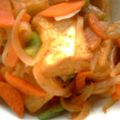 kinmaru's cooksnap of when they made 厚揚げ☆ナポリタン.