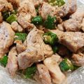 ねぞろ's cooksnap of when they made レンジde蒸し鶏とオクラの辛子醤油和え♡.