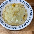 meme1227's cooksnap of when they made 米粉とお豆腐のパンにチーズのっけ.