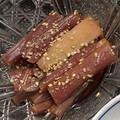 redeagle's cooksnap of when they made 赤ずいきの酢の物.
