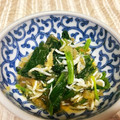 Jinko15's cooksnap of when they made ほうれん草のお浸しじゃこおろし和え.