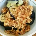 おかゆの幸せBOX's cooksnap of when they made 時短！レンジ蒸しナスの和風そぼろあんかけ.