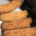 91333's cooksnap of when they made 黒ごまときな粉の和風ビスコッティ☻.