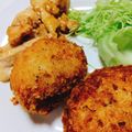 クーロ00's cooksnap of when they made 節約♪おからと豚切り落とし肉のコロッケ.