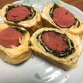 コタ123's cooksnap of when they made たらこin卵焼き.