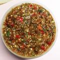 hitoooome's cooksnap of when they made 青唐辛子みそ.