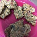 sakimama☆★'s cooksnap of when they made 手づかみ食べに♪ ふわふわ人参ハンバーグ.