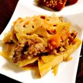 928るびすけ☆☆'s cooksnap of when they made 簡単☆牛肉とレンコンのきんぴら.