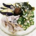 ヒラガマロン's cooksnap of when they made 夏野菜と豚しゃぶのぶっかけ冷やしうどん☆.