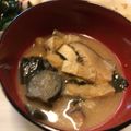 しばむら's cooksnap of when they made 茄子と薄揚げの味噌汁.