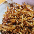 あたりめっこ's cooksnap of when they made モヤシと豚ひき肉のオイスターソース炒め.