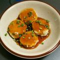 aakinaa's cooksnap of when they made フワッと【豆腐つくね照り焼きバーグ】.