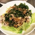 クックXLS5X4☆'s cooksnap of when they made 楽うま！＊豚こまとキャベツの梅味噌がけ.