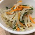 ポメちょん's cooksnap of when they made もやしのナムル.