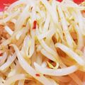 桃のゴンザレス's cooksnap of when they made 簡単すぎる！ピリ辛もやしのナムル.