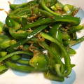 みんつ07's cooksnap of when they made 余ったちりめん山椒とピーマンの炒め物.