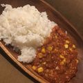 クックK0FUDH☆'s cooksnap of when they made トマト缶キーマカレー.