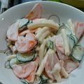 ぱんぽん's cooksnap of when they made 時間がたっても美味しい☆マカロニサラダ.