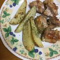 もも☆ピピ's cooksnap of when they made 鶏もも肉とじゃがいものハーブ焼き.