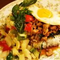 ダッフィーニーうに's cooksnap of when they made 簡単！フレッシュバジルで【ガパオライス】.