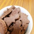まちなと's cooksnap of when they made バター・卵無しココアのサクサクビスケット.